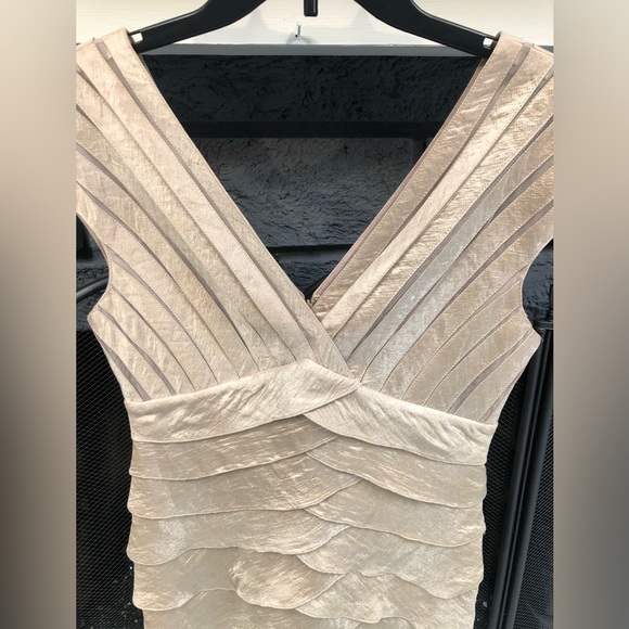 Cache Formal Gold Dress - Picture 2 of 3